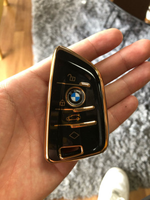 Husa de protectie premium cheie auto, Elegance Luxury Cover Key pentru BMW foto