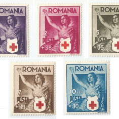 România, LP 145/1941, Crucea Rosie, MNH
