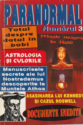 PARANORMAL NUMARUL 3 / 1996 foto