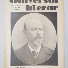 REVISTA 'UNIVERSUL LITERAR', ANUL XLVI, NR. 19, 3 MAI 1930