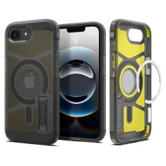 Husa iPhone 16e Spigen Tough Armor MagSafe, negru mat foto