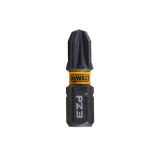 Set 5 biti pentru insurubare de impact, DeWalt Flextorq DT7388T-QZ, profil Pozidriv, PZ3, 25 mm