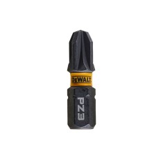 Set 5 biti pentru insurubare de impact, DeWalt Flextorq DT7388T-QZ, profil Pozidriv, PZ3, 25 mm