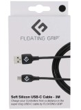 Floating Grip 3m Silicone Usb C Cable Black PS5