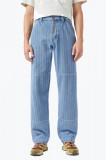 Blugi barbati Casey Carpenter cu croiala Relaxed fit talie medie din bumbac albastru W33 L32, Albastru, W33-L32 US, Wrangler