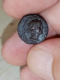 Moneda autentică Grecia antica, sec. 3-1, 13mm,bronz
