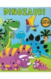 Carte cu Pop-Up: Dinozauri. Autor Jordi Busquets. Ilustratii Color, Animale Preistorice. Carti Educative Copii