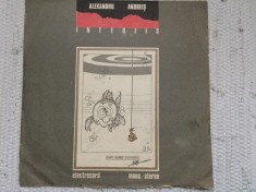 alexandru andries interzis 1990 disc vinyl lp muzica folk blues rock electrecord EDE 03765 VG