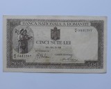 500 lei 1940 filigran orizontal