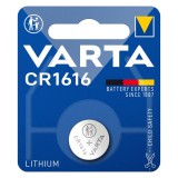 Baterie Litiu Varta 3V CR1616 55mAh, Dimensiuni 16 x 1.6 mm Blister 1, BA085162
