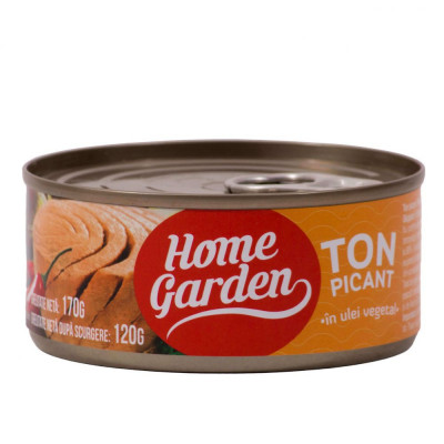 Ton Picant Home Garden, 170 g, Ton, Ton Picant, Peste Ton, Peste Picant, Bacanie, Conserve foto