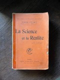 Pierre Delbet - La science et la realite (1913)