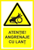 Placuta pentru angrenaje cu lant