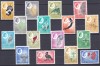 DB1 Colonii Fauna Flora Africana Swaziland 1962 Uzuale 16 v. MNH, Nestampilat
