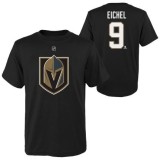 Vegas Golden Knights tricou de copii Jack Eichel black - Dětsk&eacute; L (11 - 12 let)