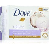 Dove Relaxing Coconut sapun cremos pentru spalare Coconut milk &amp; Jasmine petals 90 g