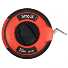 Ruleta cu banda de otel Yato 30m x 13mm