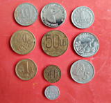 Lot 10 monede staine, romanesti și jetoane, circulate conform foto L18, Europa