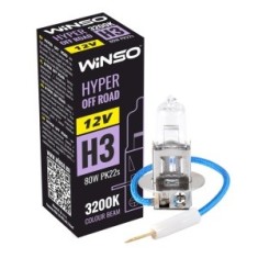Bec Halogen Winso Hyper Off-Road H3 - 12V, 80W PK22s ● 3200K
