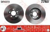 Disc frana MERCEDES V-CLASS (W447) (2014 - 2016) TRW DF4373