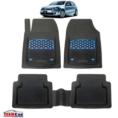 Covorașe Auto TeamCar&reg; Tip Tăviță Volkswagen Golf VI (2008&ndash;2012) - Hatchback Blue