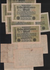 Germania 10000000 10.000.000 marci mark 1923 VF - XF pret pe bucata