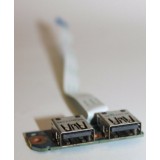 HP ProBook 4430s 4530s Dual USB Port Board with Cable 6050A2411401-USB-A02