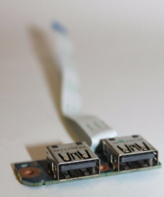 HP ProBook 4430s 4530s Dual USB Port Board with Cable 6050A2411401-USB-A02 foto