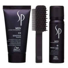 Wella Professionals SP Men Gradual Tone set pentru restaurarea culorii naturale a parului Brown 60 ml foto