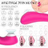 Vibrator cu suctiune Elys Sublime, Toyz4Lovers - Roz
