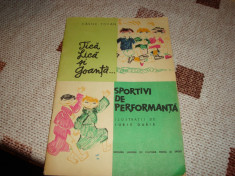 V.Tofan-Tica ,Lica si Goanta sportivi de performanta-ilustratii Iurie Darie-1964 foto