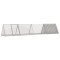 vidaXL Cușcă pentru iepuri, gri, 403,5x80,5x71 cm, oțel galvanizat