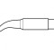 V&acirc;rf şurubelniţă &icirc;ndoită 1,8x0,8mm longlife