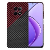Husa Realme 12 Asteroid GSM Carbonite FiberShell, rosu inchis