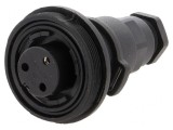 Conector circular mamă 3 pini PX0732/S