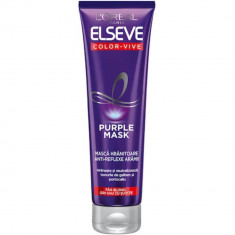 Masca Anti Reflexe Aramii pentru Par Blond/Gri L'OREAL Paris Elseve Color Vive, 150 ml, Masca pentru Par Vopsit, Masca Par Blond, Masca Impotriva Refl