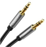 CABLU audio Ugreen, &quot;AV119&quot; stereo (3.5 mm jack T/T), conectori auriti, 1m, negru &quot;10733&quot; (timbru verde 0.18 lei) - 6957303817337