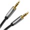 CABLU audio Ugreen, &quot;AV119&quot; stereo (3.5 mm jack T/T), conectori auriti, 3m, negru &quot;10736&quot; (timbru verde 0.18 lei) - 6957303817368