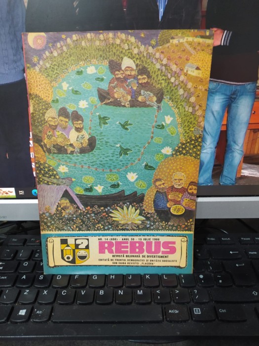 Rebus, revistă bilunară de divertisment, 15 iul. 1986, nr. 14, 698, anul 30, 151