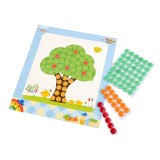 Set creativ adeziv pentru copii +3 ani, Pom, Crisalida