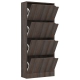 Cumpara ieftin Pantofar cu 4 usi, stejar sonoma, 59x24x136 cm, lemn prelucrat