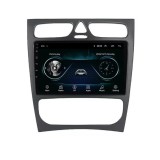 Navigatie Auto Multimedia cu GPS Mercedes C Class W203 CLK W209 (2000 - 2005), Android, Display 9 inch, 2GB RAM +32 GB ROM, Internet, 4G, Aplicatii, W, Navigps