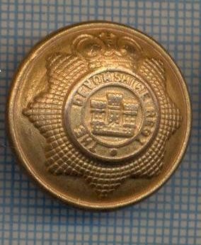 AX 726 NASTURE METALIC - MILITAR MAREA BRITANIE- THE DEVONSHIRE REGI (REGIMENT)