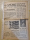 ziarul informatia bucurestiului 7 ianuarie 1980-elena ceausescu, ziua de nastere