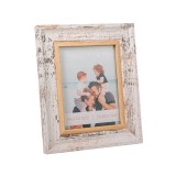 Rama foto 15x20 cm, Lemn, Alb, ATU-085332, Oem