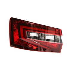 Stop spate lampa Skoda Superb, 05.2015- model Combi / Estate, partea Stanga, partea exteRioara, LED+P21W+PY21W, cu suport becuri, Varroc