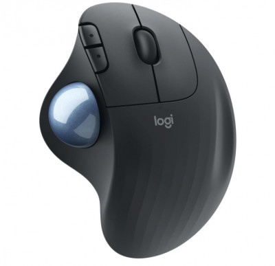 Mouse wireless Trackball Logitech ERGO M575 Gri - RESIGILAT foto