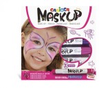 Set 3 culori de pictat pe fata Mask-up Princess Carioca,3 creioane pe set