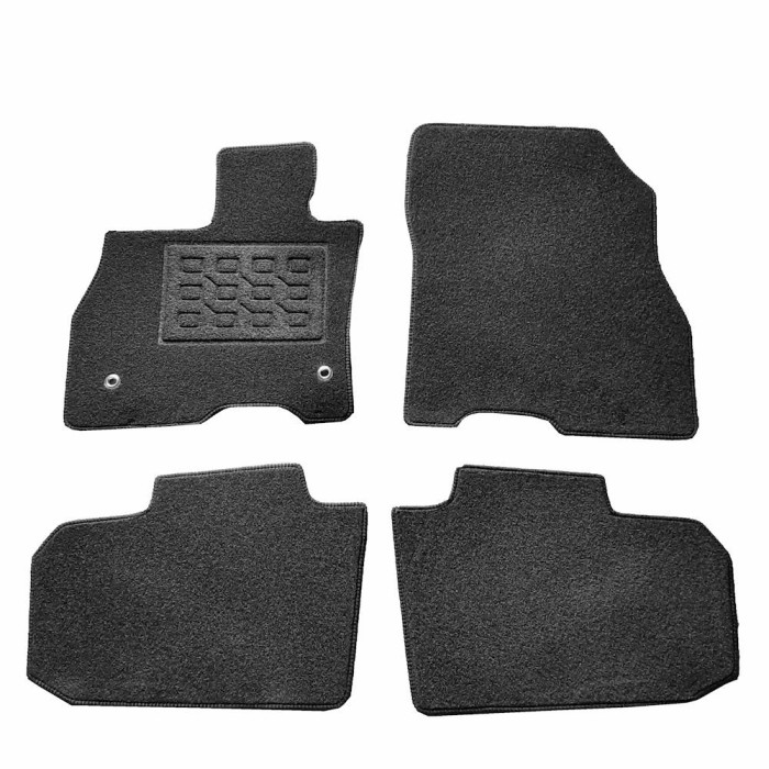 Covorase mocheta Nissan Leaf 2017-&amp;gt; prezent, Negre, set de 4 bucati AutoDrive ProParts