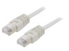 Cablu Patch Gembird F/UTP Cat5e, 15m, Gri, Ecranat, Conductor CCA, PVC, RJ45